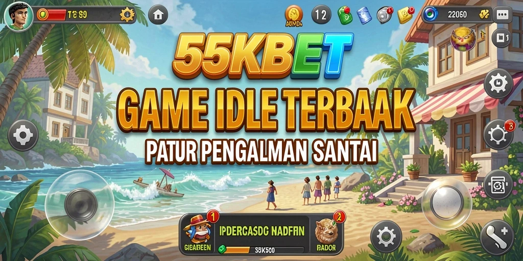 Tampilan menarik gameplay 55KBET dengan aksi Idle yang mendebarkan.