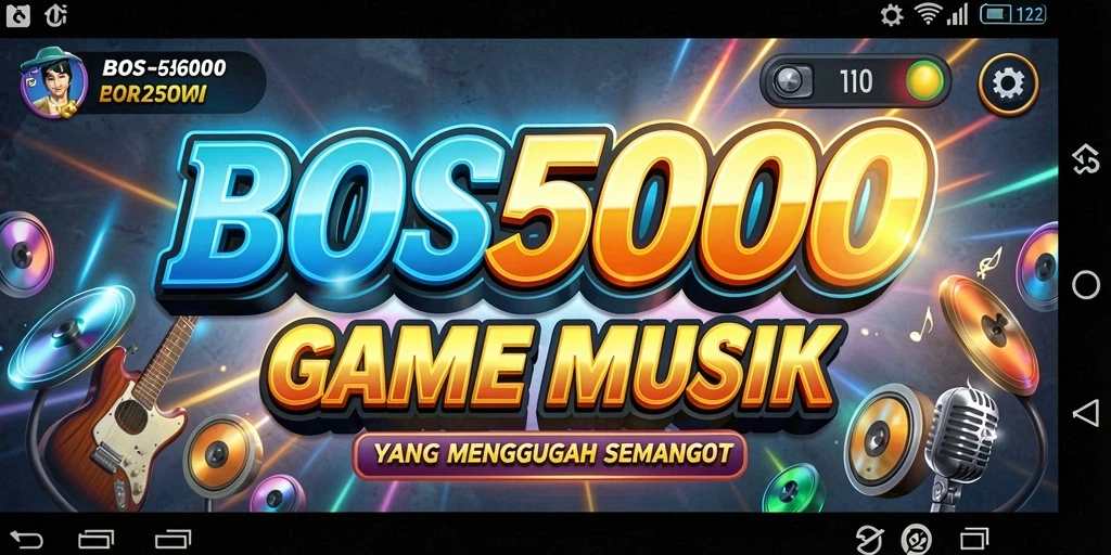 Tangkapan layar gameplay BOS5000 yang menampilkan pengalaman musik yang menyenangkan.