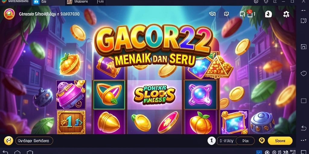 Tampilan permainan slot dengan grafik yang menakjubkan di GACOR22.