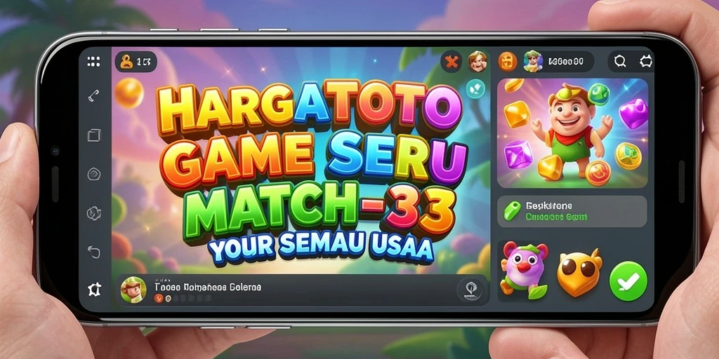 Tampilan gameplay HARGATOTO yang seru dan menarik di setiap level.