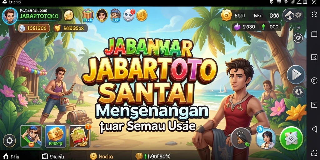 Screenshot dari gameplay <strong>JABARTOTO</strong> yang menarik dan penuh warna.