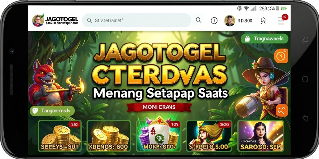 Tampilan menarik dari gameplay strategi JAGOTOGEL yang menantang.