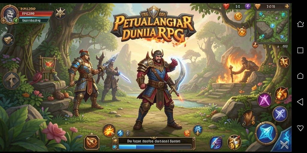Tampilan gameplay RP62RP menampilkan aksi seru dengan grafis menawan.