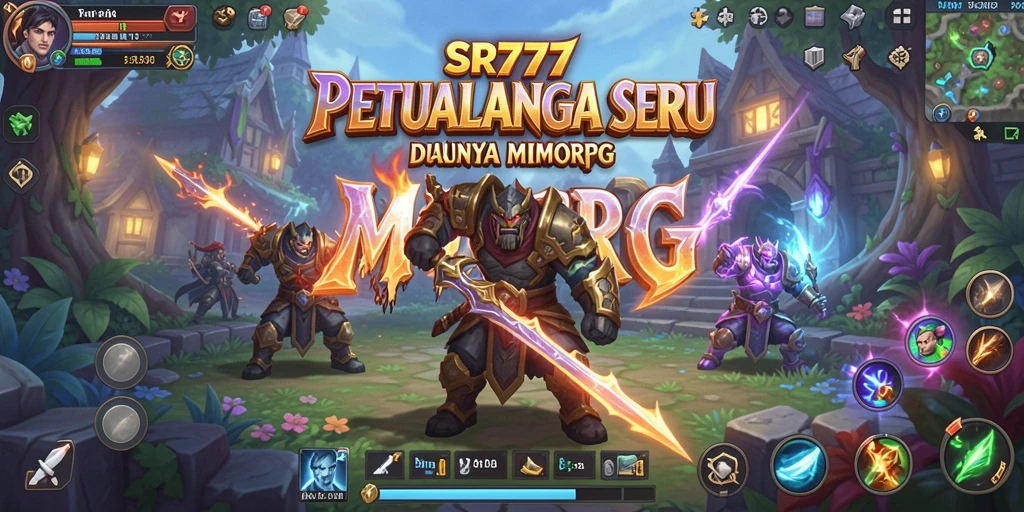 Tampilan gameplay <strong>SR777</strong> yang menakjubkan dalam dunia MMORPG.