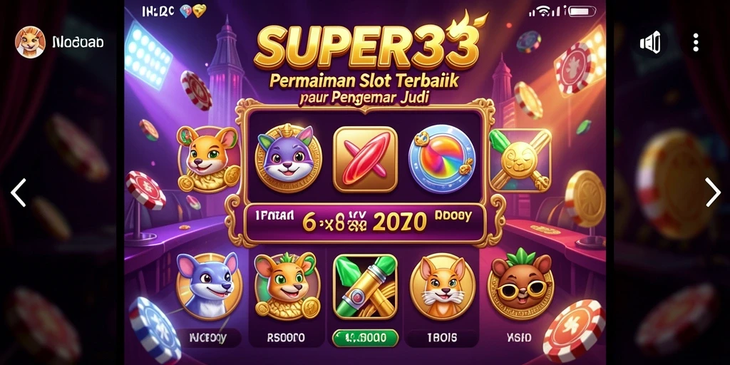 Tampilan menarik dari gameplay dalam SUPER33 yang penuh aksi.