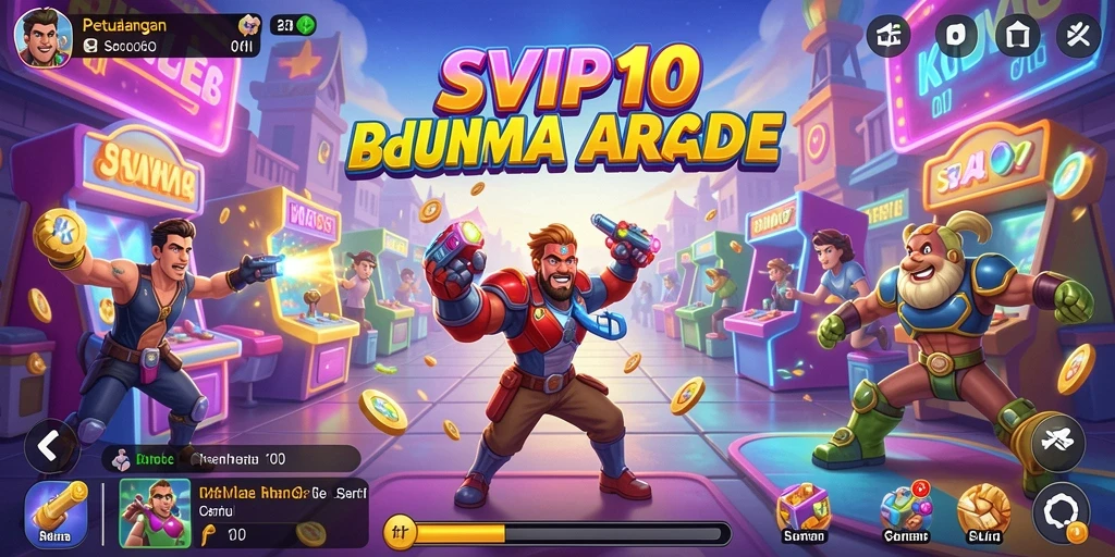 Screenshot gameplay <strong>SVIP10</strong> menampilkan aksi seru dalam dunia Arcade yang penuh tantangan.